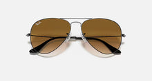 טען תמונה לגלריה, משקפי שמש Ray-Ban Aviator RB3025 Gunmetal 004/51 – 3