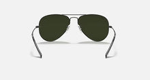 טען תמונה לגלריה, משקפי שמש Ray-Ban Aviator RB3025 Gunmetal G-15 W0879 – 3