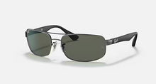 טען תמונה לגלריה, משקפי שמש Ray-Ban RB3445 Gunmetal G-15 004 61/64 – 6