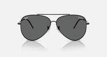 טען תמונה לגלריה, משקפי שמש Ray-Ban Lenny Kravitz x Aviator Reverse RBR0101S 002/GR – 4