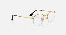 טען תמונה לגלריה, משקפי ראייה Ray-Ban RX3947V Round Gaze – זהב (2500)