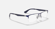 טען תמונה לגלריה, משקפי ראייה Ray-Ban RX6335 – כחול / Gunmetal (2947)