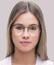 טען תמונה לגלריה, משקפי ראייה Ray-Ban RX6421 – שחור מט / כסף (2997)