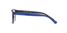 טען תמונה לגלריה, משקפי ראייה עם קליפס שמש Emporio Armani EA4115 – כחול כהה מט (5759/1W)