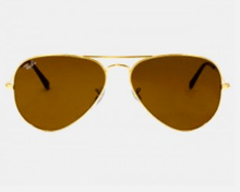 Load image into Gallery viewer, Ray-Ban Unisex RB3025 Classic Aviator Sunglasses, 58mm