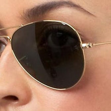 Load image into Gallery viewer, Aviator Large Metal Sunglasses - ריי באן טייסים דגם 3025 - אופטיקניון