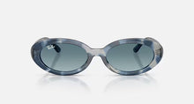 טען תמונה לגלריה, משקפי שמש Ray-Ban RB2223 Opal Blue Havana 14503M – 3
