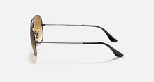 טען תמונה לגלריה, משקפי שמש Ray-Ban Aviator RB3025 Gunmetal 004/51 – 5
