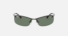 טען תמונה לגלריה, משקפי שמש Ray-Ban RB3183 – Gunmetal / עדשות G-15 ירוקות (004/71)
