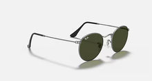 טען תמונה לגלריה, משקפי שמש Ray-Ban Round Metal RB3447 – אפור מט / עדשות G-15 ירוקות (029)

