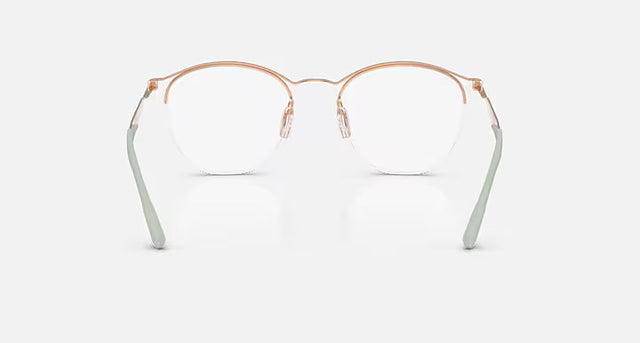 משקפי ראייה Ray-Ban RX7553 – זהב ורוד מט, עגולה (3217)