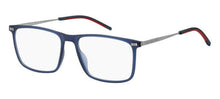 טען תמונה לגלריה, משקפי ראייה Tommy Hilfiger TH 2018 – כחול מט שקוף (FLL)
