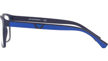 טען תמונה לגלריה, משקפי ראייה עם קליפס שמש Emporio Armani EA4115 – כחול כהה מט (5759/1W)
