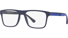 טען תמונה לגלריה, משקפי ראייה עם קליפס שמש Emporio Armani EA4115 – כחול כהה מט (5759/1W)
