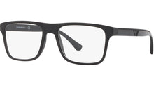 טען תמונה לגלריה, משקפי ראייה עם קליפס שמש Emporio Armani EA4115 – שחור מט (5801/1W)
