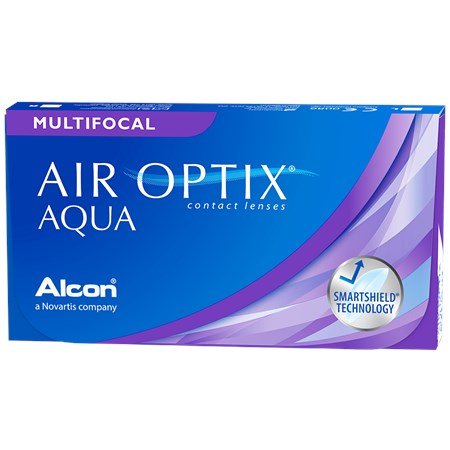 AIR OPTIX AQUA Multifocal ( 6 pck)- עדשות מגע חודשיות מולטיפוקליות - אופטיקניון