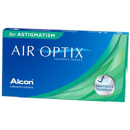 AIR OPTIX for Astigmatism (6 pck) -  עדשות מגע חודשיות עם צלינדר - אופטיקניון
