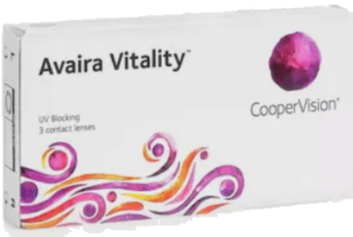 עדשות מגע חודשיות Avaira Vitality 6pck Cooper vision
