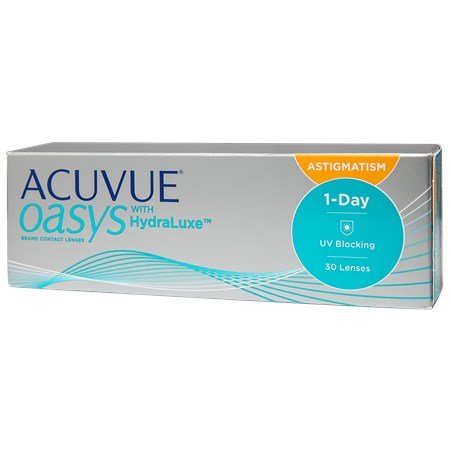 ACUVUE OASYS 1-Day עם טכנולוגיית ™HydraLuxe לאסטיגמציה - אופטיקניון